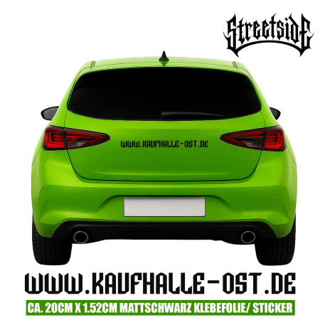 KFZ Sticker - KAUFHALLE